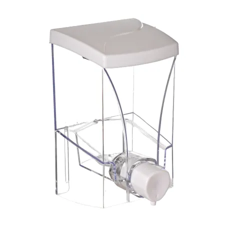 Dozownik dyspenser do mydła żelu na mydło ścienny z przyciskiem 500ml (t1)