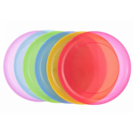 Talerz plastikowy płytki deserowy płaski dla dzieci 20cm kpl. 6 szt sg