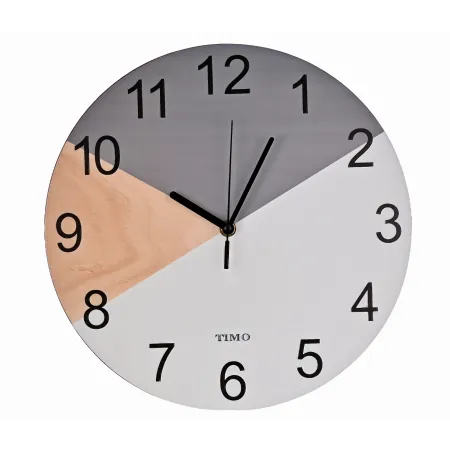 Zegar ścienny okrągły czytelny 29 cm (t80)