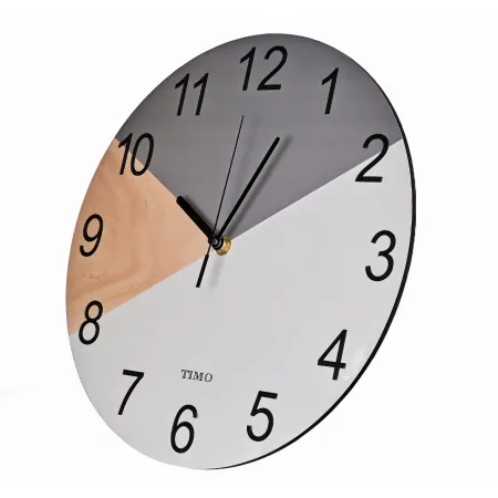 Zegar ścienny okrągły czytelny 29 cm (t80)
