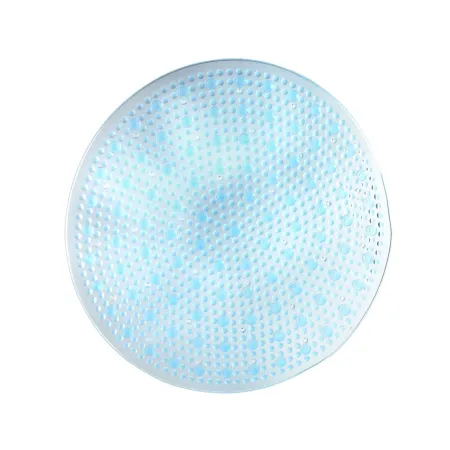 Mata antypoślizgowa prysznicowa do brodzika okrągła 50cm bm38 niebieska transparent