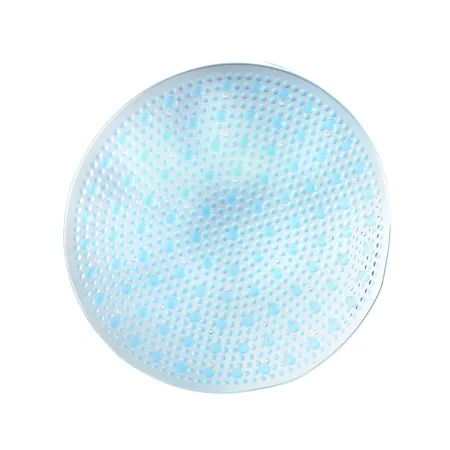 Mata antypoślizgowa prysznicowa do brodzika okrągła 50cm bm38 niebieska transparent