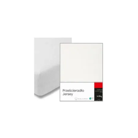 Prześcieradło jersey bawełniane z gumką 90x200 +25 cm różne kolory