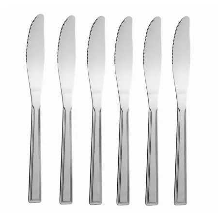 Nóż stołowy noże  stołowe 20,5cm  6 szt  (ilb)
