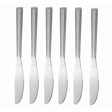 Nóż stołowy noże  stołowe 20,5cm  6 szt  (ilb)