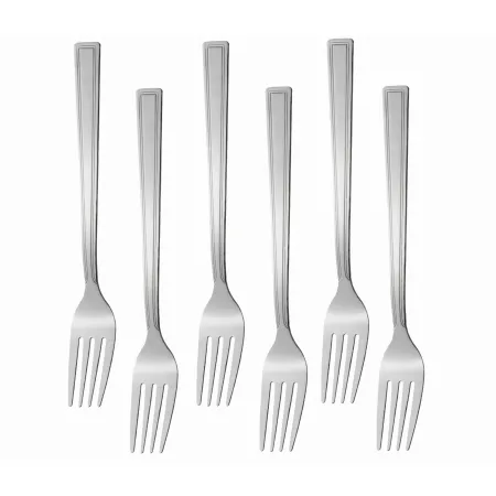 Widelec stołowy obiadowy widelce 20cm sztućce 6 szt (ilb)