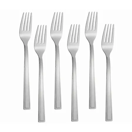Widelec stołowy obiadowy widelce 20cm sztućce 6 szt (ilb)