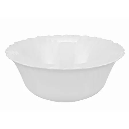 Salaterka miseczka  na sałatki przekąski zupę 18 cm białe szkło