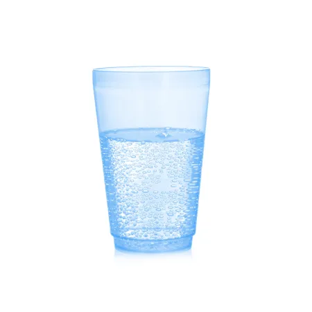 Kubek kubki plastkowe kpl. 10 szt 350ml transparent mix kolor sg