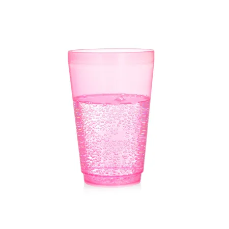 Kubek kubki plastkowe kpl. 10 szt 350ml transparent mix kolor sg