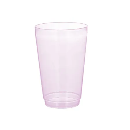 Kubek kubki plastkowe kpl. 10 szt 350ml transparent mix kolor sg