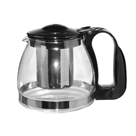 Szklany dzbanek dzbanuszek z zaparzaczem do kawy herbaty  1250 ml