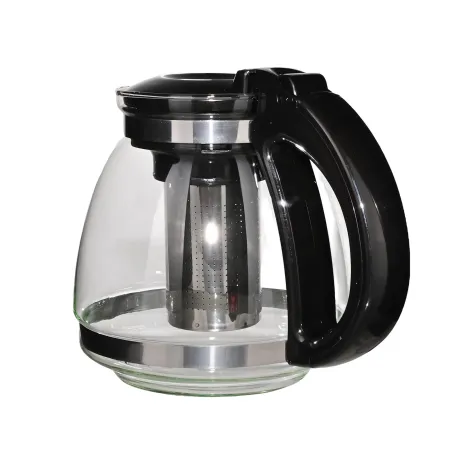 Szklany dzbanek dzbanuszek z zaparzaczem do kawy herbaty  1500 ml