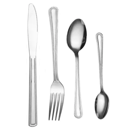 Sztućce zestaw sztućców 24 elementy – elegancki design na 6 osób (h)