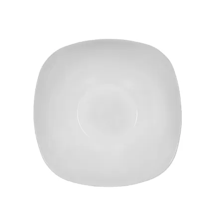Salaterka salaterki miseczki na zupę sałatki 19 cm białe szkło kwadratowe gładkie kpl. 6 szt.