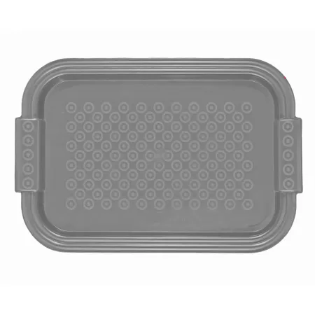 Taca barowa plastikowa prostokątna  45x30 szara chd