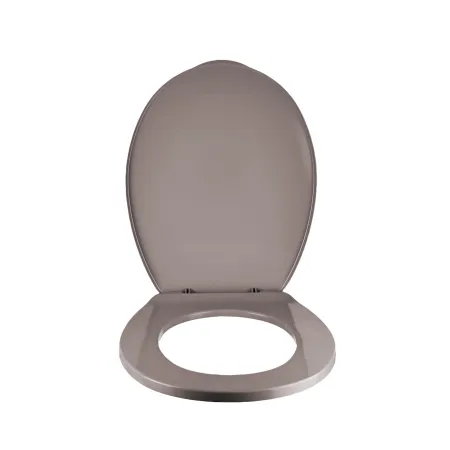 Deska sedesowa wc szaro-beżowa uniwersalna łatwy montaż easy fix dba