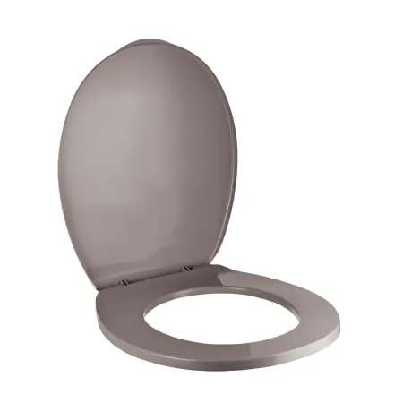 Deska sedesowa wc szaro-beżowa uniwersalna łatwy montaż easy fix dba