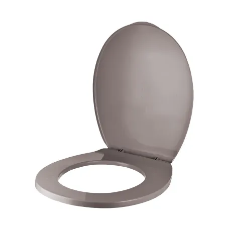 Deska sedesowa wc szaro-beżowa uniwersalna łatwy montaż easy fix dba