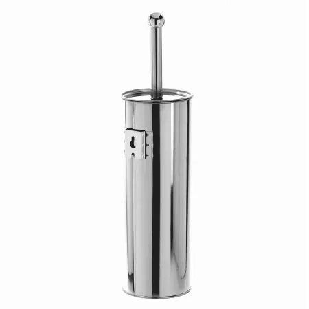 Wisząca szczotka toaletowa do wc tuba  stal połysk (m01)