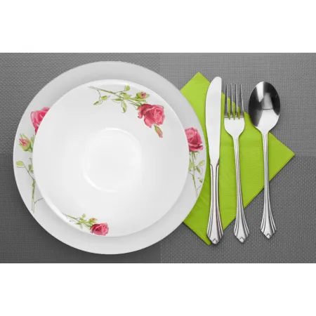 Salaterka porcelanowa 18 cm ziel róża róże
