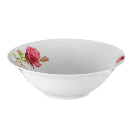 Salaterka porcelanowa 18 cm ziel róża róże