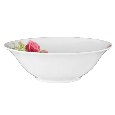 Salaterka porcelanowa 18 cm ziel róża róże