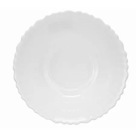 Salaterka miseczka  na sałatki przekąski zupę 15 cm białe szkło