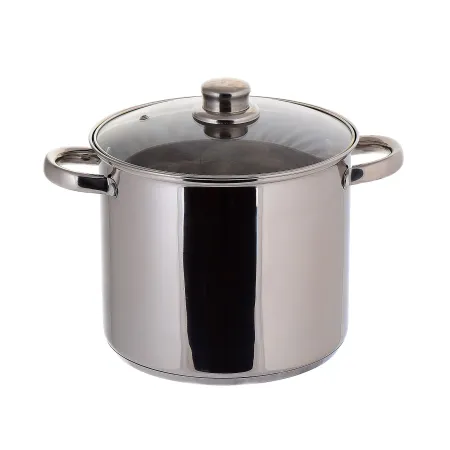 Garnek wysoki z pokrywką nierdzewny 5l 20cm gaz indukcja
