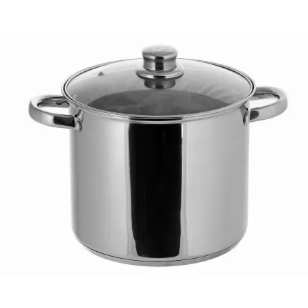 Garnek wysoki z pokrywką nierdzewny 5l 20cm gaz indukcja