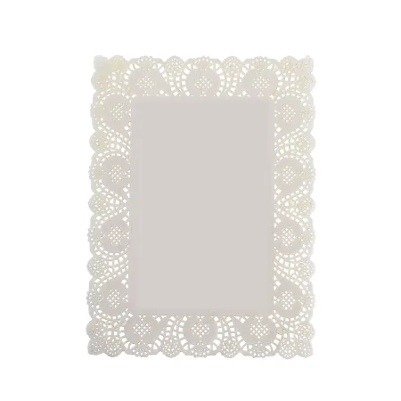 Papierowe serwetki pod ciasto tort ażurowe 25x35cm 100szt
