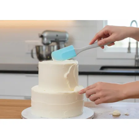 Silikonowa łopatka 18 cm sl123 kuchenne akcesoria do ciast kremu