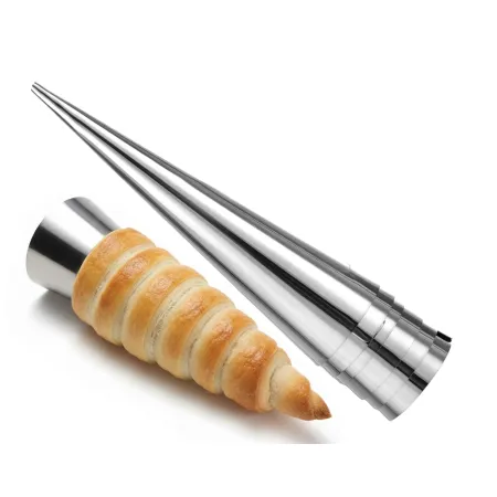 Foremki do rurek z kremem stożki rurki zestaw do pieczenia kpl 6szt 12 cm