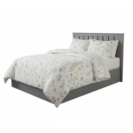 Komplet pościel z mikrofibry  160x200 + 2 poszewki 70x80 kremowa m2