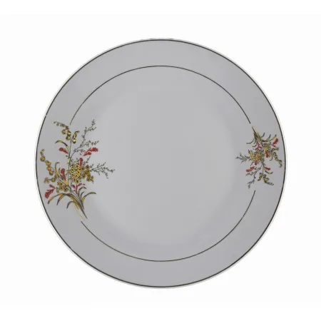 Talerz deserowy 19 cm oryginalny złoty kłos