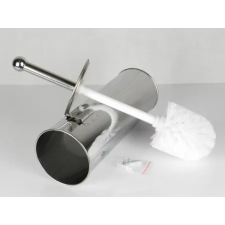 Wisząca szczotka toaletowa do wc tuba  stal połysk (m01)