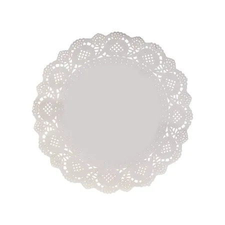Papierowe serwetki pod ciasto tort ażurowe 29cm 12szt