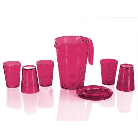 Zestaw dzbanek fresh 1,8 l + 5 kubki plastikowy