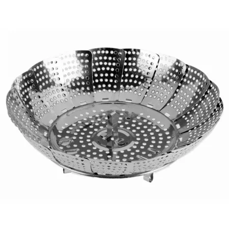 Metalowe sitko do gotowania na parze 14-23 cm uniwersalne składane