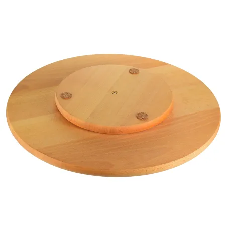 Drewniana obrotowa deska 35cm do pizzy serów polska