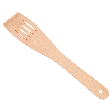 Polska drewniana łopatka ażurowa łyżka 30cm