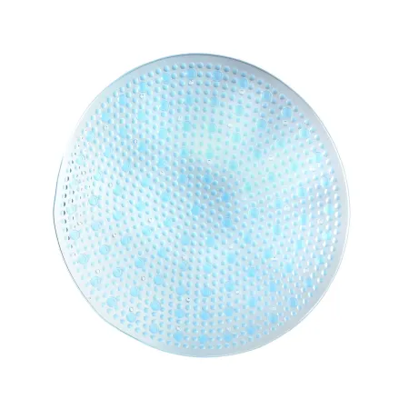 Mata antypoślizgowa prysznicowa do brodzika okrągła 50cm bm38 niebieska transparent