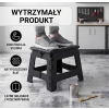 Taboret składany krzesełko wielofunkcyjny 29x22x22 cm 3 kolory czarny szary zielony